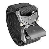 JUKMO Taktischer Gürtel, Militär Wandern 3,8cm Arbeit Gürtel mit...