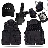 TK Gruppe Timo Klingler 6 in 1 SWAT Unisex Kostüm für Herren & Damen...