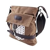 CoolChange Umhängetasche für Attack on Titan Fans | Tasche mit...