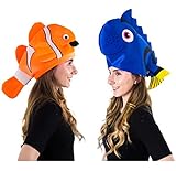 Tigerdoe Fischhüte – Clownfischhut – Tropische Fischhut –...