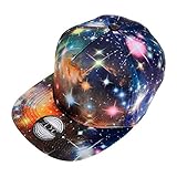 ZYLC Flatcap/Baseballm¨¹TZE, Unisex, Bedruckt, Motiv: Galaxie,...