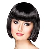 Boland - Perücke Cabaret, mittellang, Bob mit Pony, Kunsthaar,...