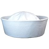 Mil-Tec Herren Sailor Hut, Weiß, L EU
