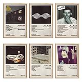Arctic Monkeys Poster-Set mit 6 Albumcover-Postern, 20,3 x 30,5 cm,...