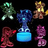 GUOTOPJIA 3D Anime Nachtlicht Spielzeug, Geeignet für Kinderzimmer...