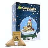Scherzkeks® - Premium Adventsbox mit 24 Keksen | Scherzkekse mit...