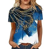 XTBFOOJ weiße Hose Damen t-Shirt Frauen t Shirt Weiss Dresses for...