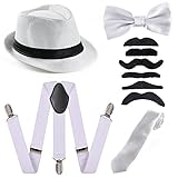 Beelittle 1920 Mens Accessory Set Manhattan Hut, Y-Rücken...
