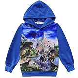 CM-Kid Hoodie Jungen Langarmshirt Kapuzen Kinder Sweatshirt 3D...
