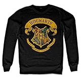 Harry Potter Offizielles Lizenzprodukt Inked Hogwarts Crest Sweatshirt...