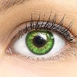 Grüne Farbige Kontaktlinsen Fresh Mint Grün Sehr Stark Deckende...