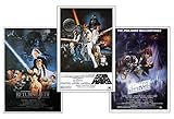 Close Up Star Wars Posterset Filmplakat Episode IV - VI (61cm x...