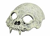 Boland 72151 - Schaum Halbmaske Schädel, One Size, Erwachsene Herren,...