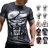 Khroom® Kompressionsshirt Herren Kurzarm atmungsaktiv im Helden...