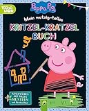 Peppa Pig Mein wutzig-tolles Kritzel-Kratzel-Buch: Kratzflächen mit...