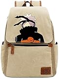 Roffatide Anime Rucksack für Naruto-Fans Cartoon Büchertasche Casual...