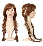 Hejo Home Anna Perücke für Eiskönigin Fans Cosplay Prinzessin Wig...