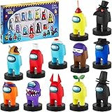 Among Us Kinder-Stempel | 12 Among Us Stempel in 1 Deluxe-Box | Among...