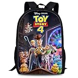 Toy Story Rucksack Cartoons Schwarz Hohe Kapazität Backpack Boys...