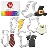 Ann Clark Keksausstecher 5-teilig, Hexerei- und Zauberer-Set mit...