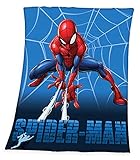 Herding Marvel Spiderman XL Fleecedecke 130 x 160 cm