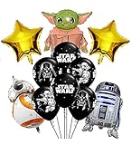 KOOMOVER Star Wars Party Luftballons, Star Wars Luftballons...
