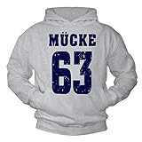 MAKAYA Mücke 63 - Swetashirt Kapuzenpullover Pullover mit Kapuze...