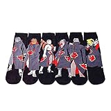 Levin_Art 6 Paare / Set Ninja Akatsuki Cosplay Requisiten Socke Uchiha...