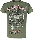 Motörhead Quotes Männer T-Shirt Khaki XL 100% Baumwolle Band-Merch,...