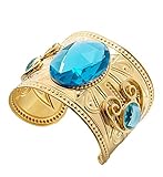 shoperama Armreif Gold mit Topas Steinen Schmuck Arm-Spange...