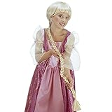 NET TOYS Rapunzel Perücke Lange Zopfperücke Kinder blond...
