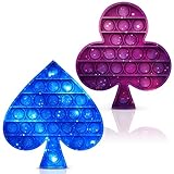 MarckersHome Bubble Pop Fidget Toy, Anti-Stress Spielzeug, Galaxy...