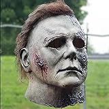 spier Halloween Michael Myers Maske, Horror Latex Narbe Gesicht...