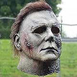 spier Halloween Michael Myers Maske, Horror Latex Narbe Gesicht...