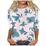 T-Shirt Damen Weiß Lockere Blusen Damen Oberteil Fluegelaermel...