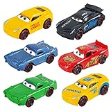 Lightning McQueen Cake Topper 6pcs McQueen Spielzeugauto Set Lightning...