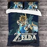 ANSSON The Legend of Zelda Bettwäsche-Sets Deko Bettwäsche fur...