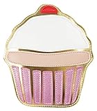 Das Kostümland Hochwertige Handtasche - Cupcake 18cm - Mädchen Damen...