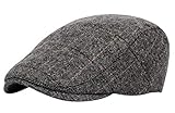 AIEOE Herren Baskenmützen Barette Herbst Winter Karierte Einstellbar...