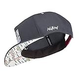 Nebelkind Snapback Cap Berlin Netzplan Patch Kappe Grau...