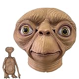 ZLCOS Alien Maske Cosplay Kostüm Latex Zubehör Halloween Requisiten