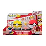 Pokémon PKW2721 - Surprise Attack Game - Machollo mit Flottball &...