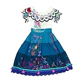 Disney Store Kinderkostüm Mirabel, Encanto, einteilig, Kleid mit...