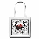 Tasche Umhängetasche LIVE FAST DIE YOUNG DRAG RIDERS REAL ROAD...