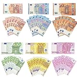 120 Geldscheine, Spielgeld, Spielgeld Euro Scheine, Spielgeldscheine...