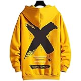 Moshtashio Hoodie Herren Basic Kapuzenpullover Langarm Sweatshirts...