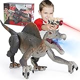 Xbesttoy Ferngesteuertes Dinosaurier Spielzeug, Infrarotstrahl & RC...