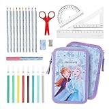 Disney Frozen 2 Federmäppchen, Niedlich Anna und ELSA Pencil Case mit...
