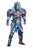 Transformers 5 Deluxe Optimus Prime Kostüm, Medium, Blau, blau,...