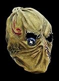 Vogelscheuche Maske des Grauens aus Latex - Erwachsenen Horror Kostüm...